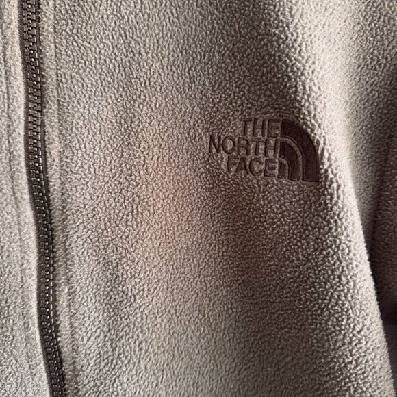The North Face Mens Charcoal Gray Full Zip Fleece Jacket Size Small S - Picture 7 of 7